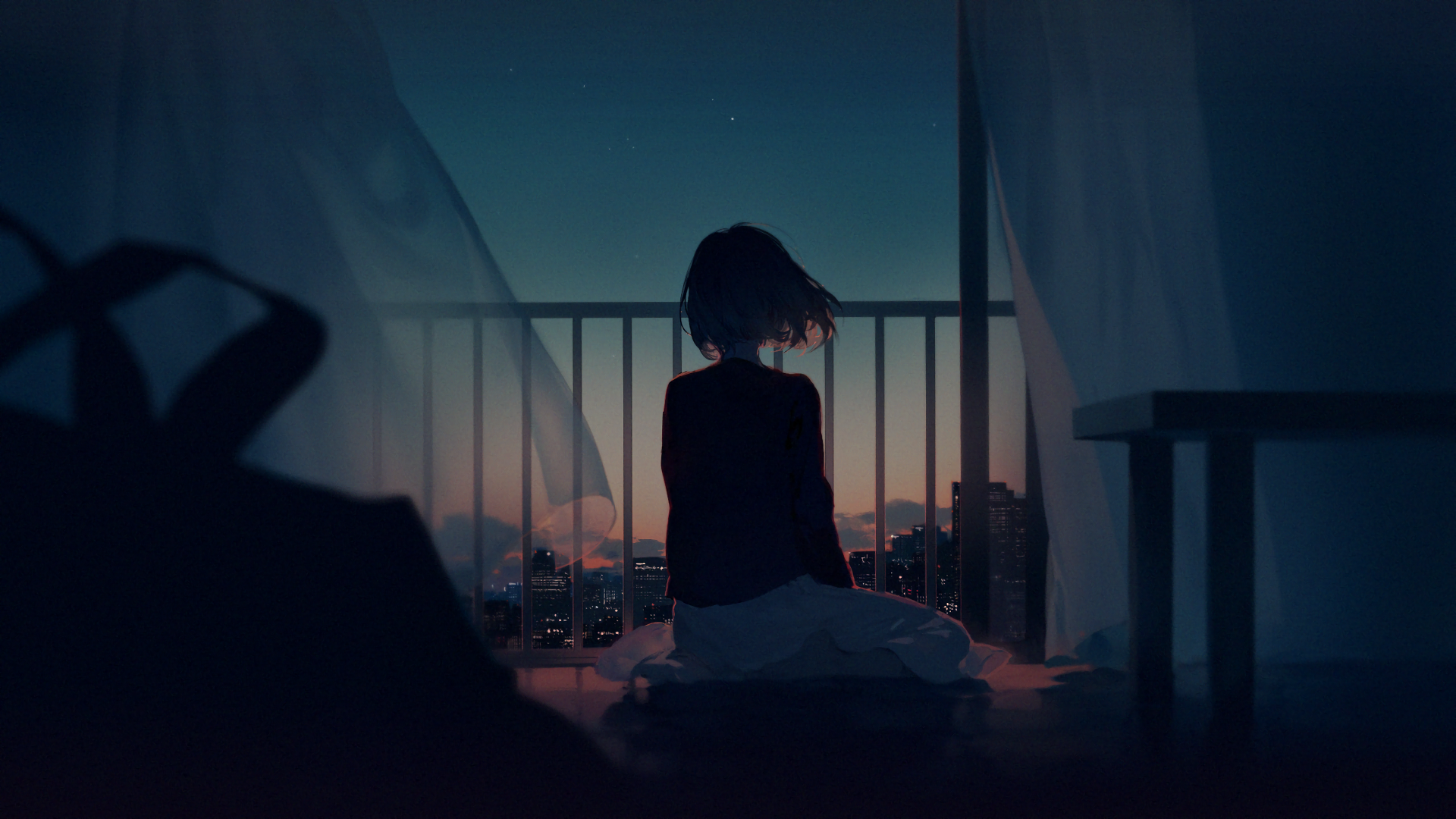 暗色背景